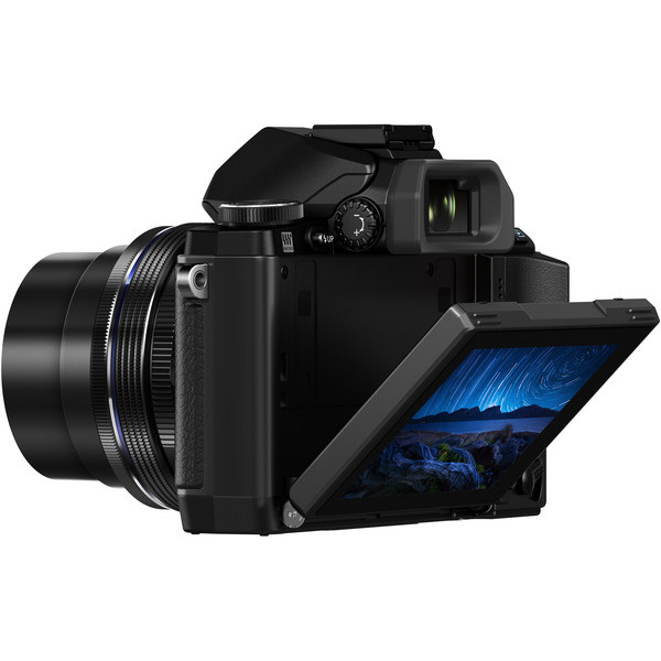 Цифровая системная фотокамера OLYMPUS E-M10 KIT (14-42 PANCAKE ZOOM) Black/Black